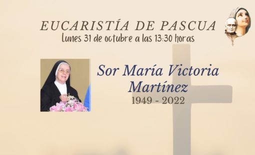 Eucaristia Pascual Sor María Victoria (Banner para blog)