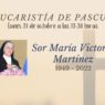 Eucaristia Pascual Sor María Victoria (Banner para blog)
