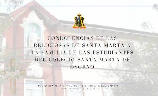 Condolencias- Religiosas de Santa Marta