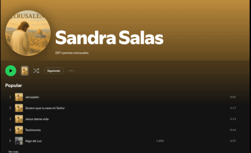 Sandra Salas - Spotify